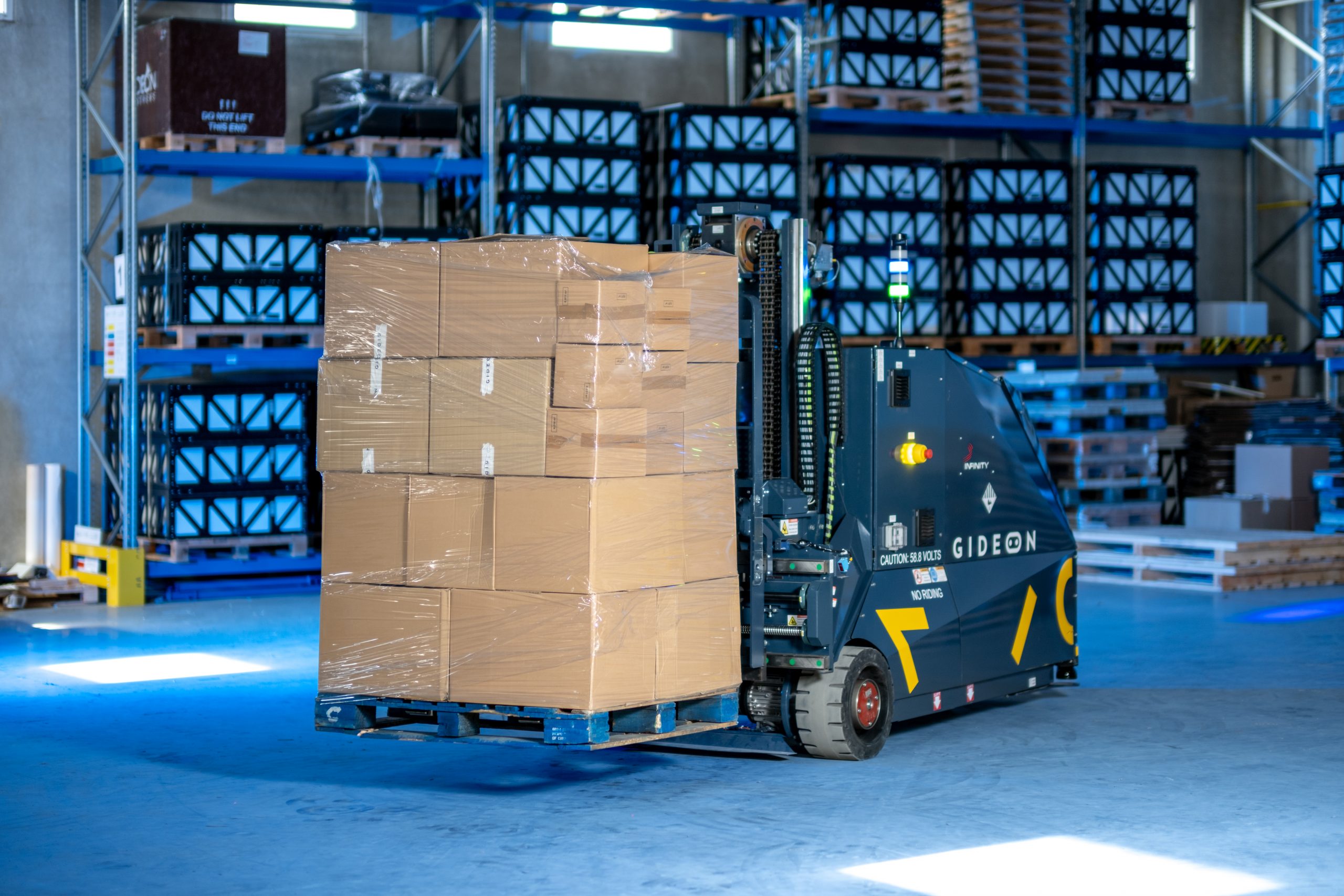 Autonomous forklift Trey by Gideon